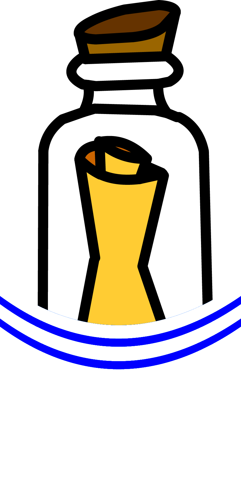 Illustration of a bottle