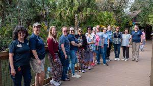Educators from Brevard Public Schools participate in a Project WET, a workshop at Brevard Zoo hosted by the St. Johns River Water Management District.