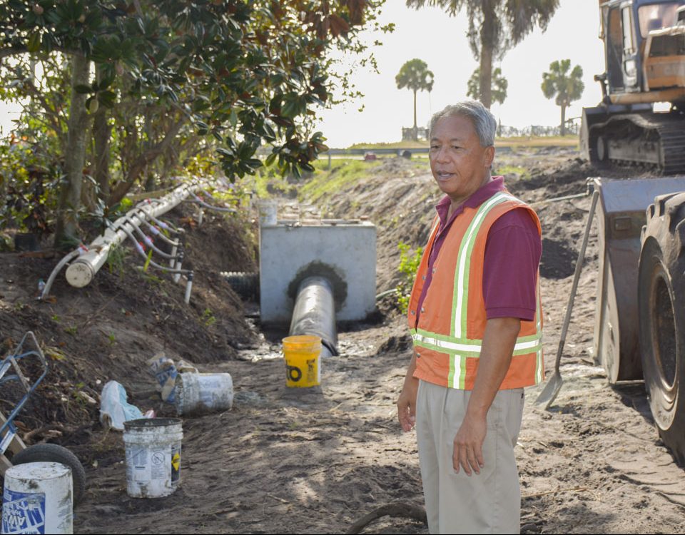 Sebastian stormwater construction site work