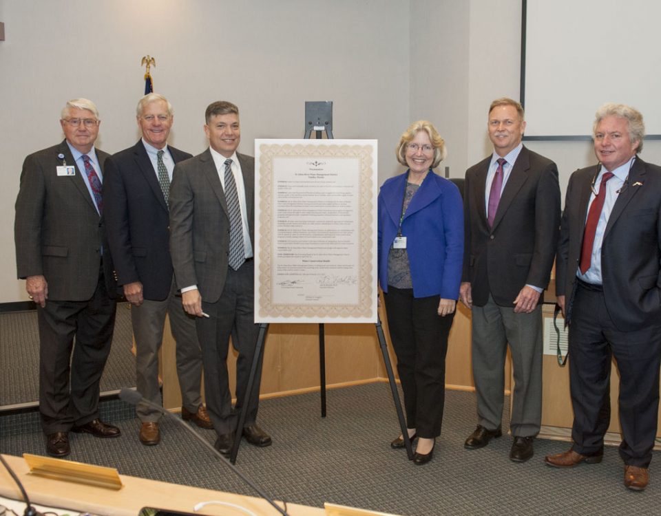 Springs Protection Awareness Month proclamation signing