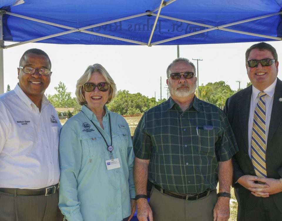 Canal 1 improvement celebration in Palm Bay