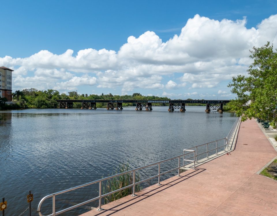 Crane Creek with a river walk