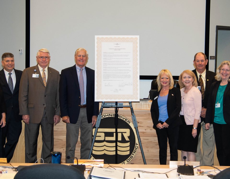 2019 Springs Protection Awareness Month proclamtion signing