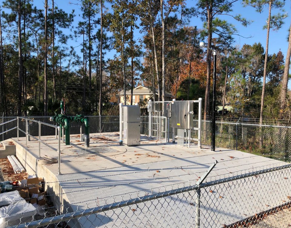 New wastewater treatment station