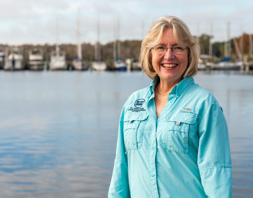 Dr. Ann Shortelle standing by a river